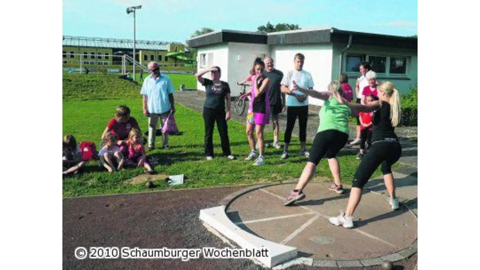 Training für das Sportabzeichen (Foto: mk)