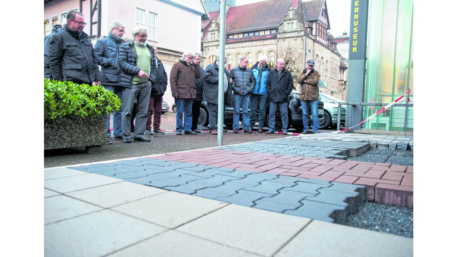 Sanierung der Bahnhofstraße (Foto: wa)