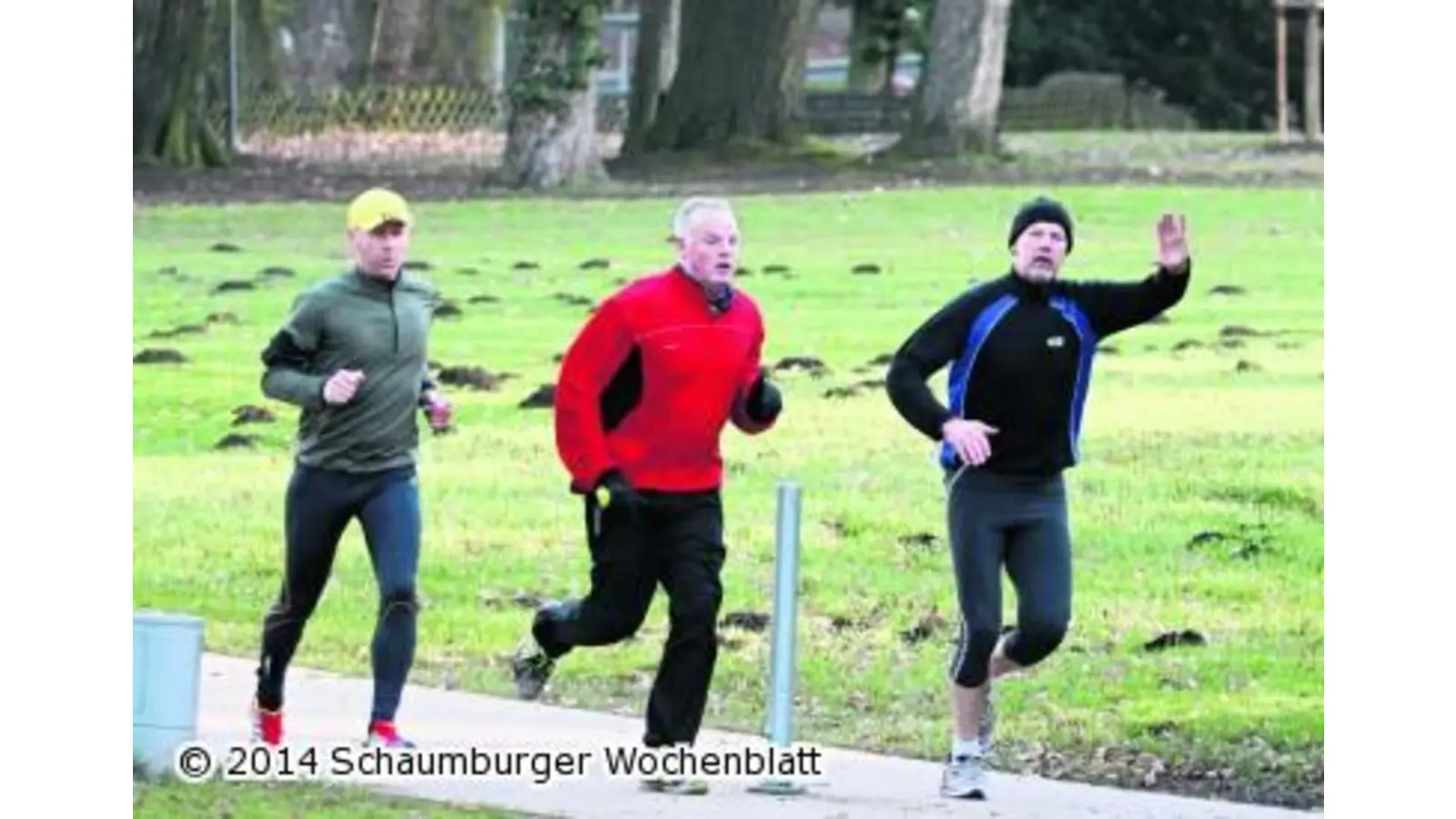 Im alten Jahr noch einmal in die Laufschuhe (Foto: bb)