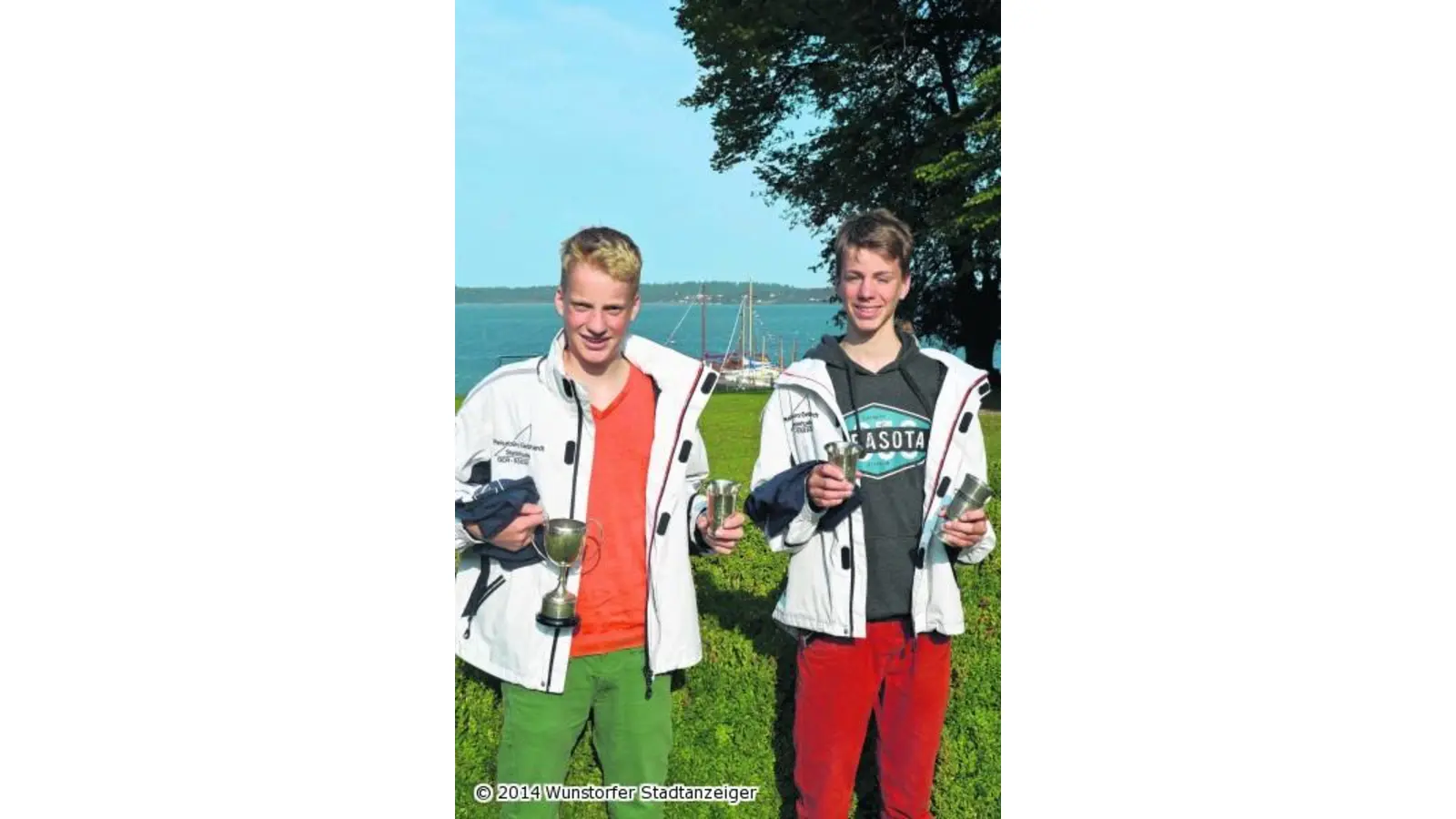Schleswig Holstein liegt dem 420er Team (Foto: ew)
