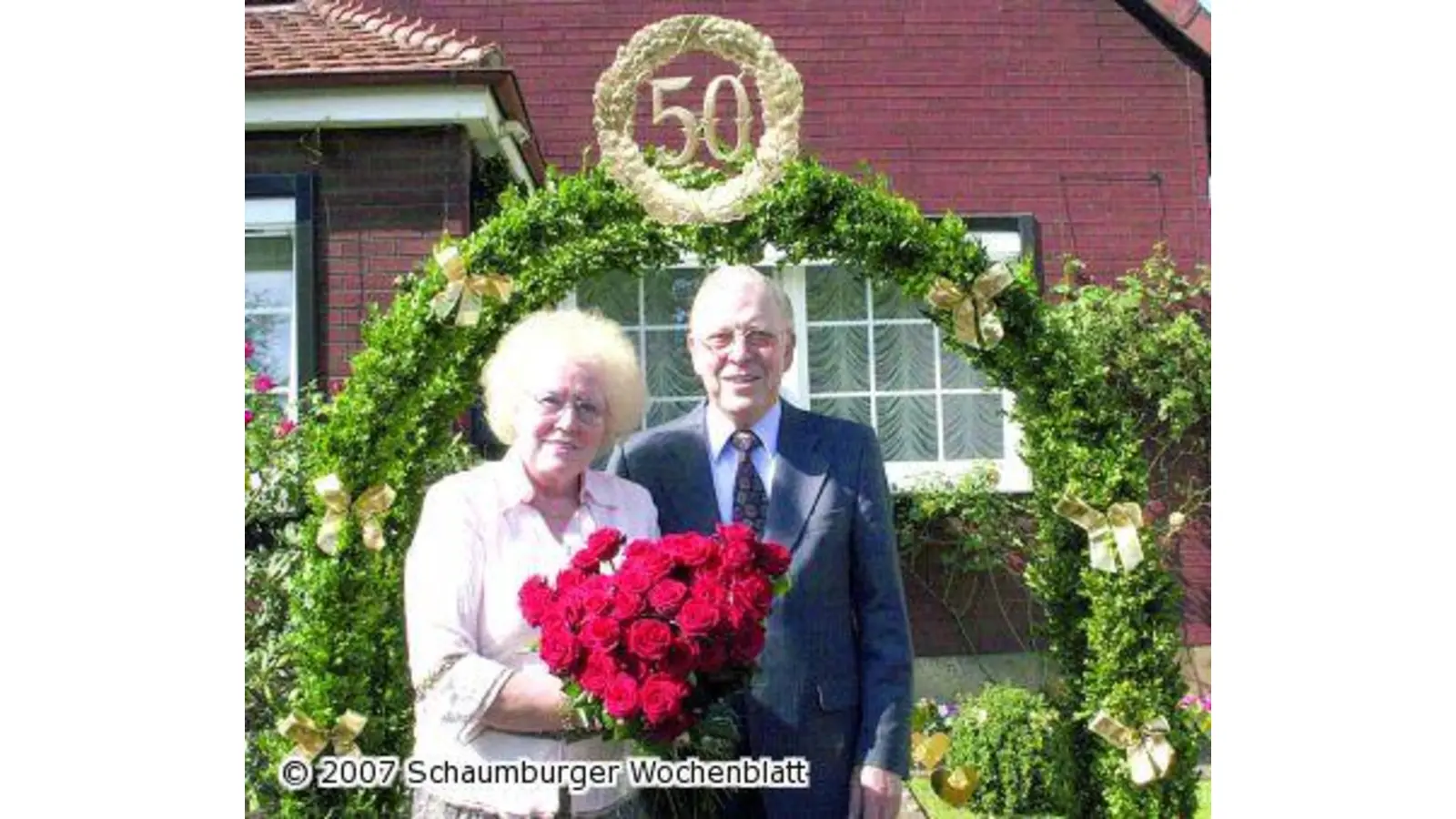 Liebe auf den ersten Blick Hattendorfs ehemaliger Bürgermeister feiert Goldene Hochzeit (Foto: tt)