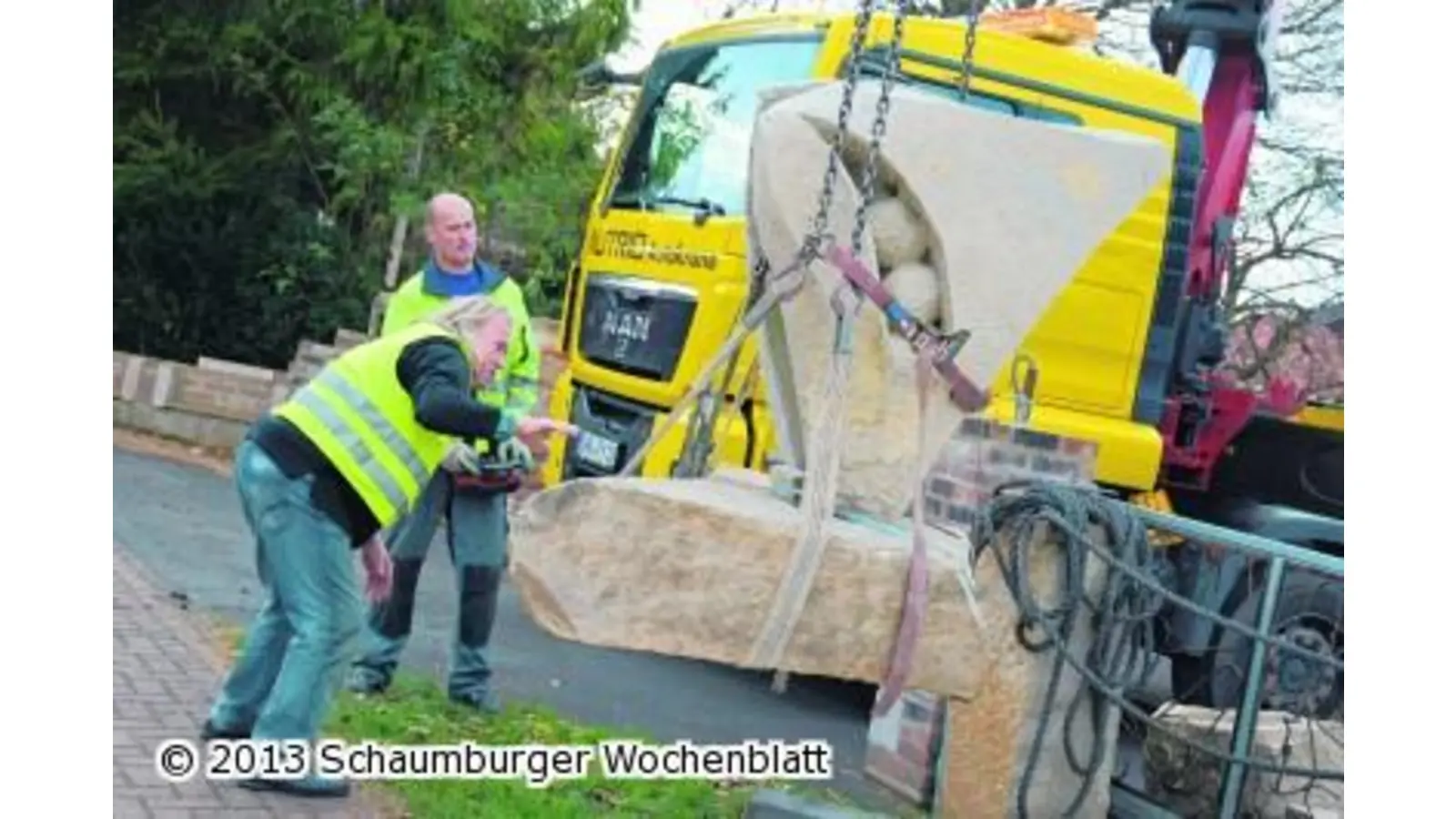 Die Schote steht in Kreuzriehe (Foto: wa)