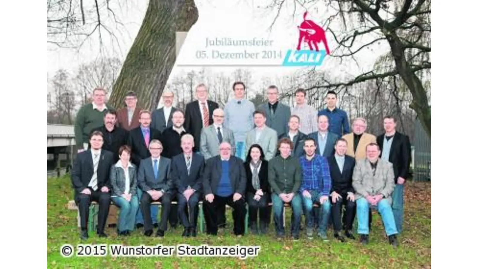 Drei Sigmundshall-Betriebsjubiläen am Jahresende (Foto: gi)