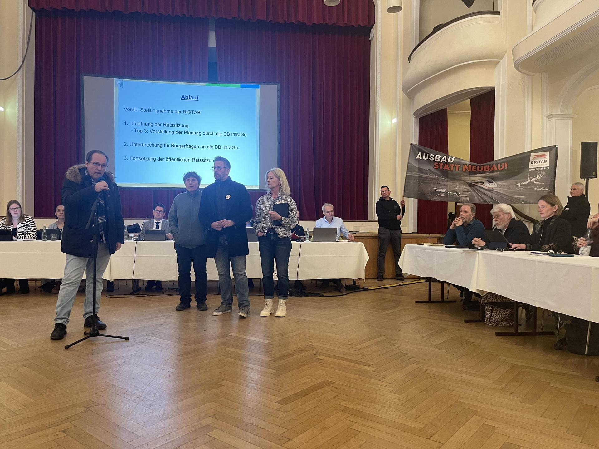 Bückeburg Rat DB ICE Trasse (Foto: nd)