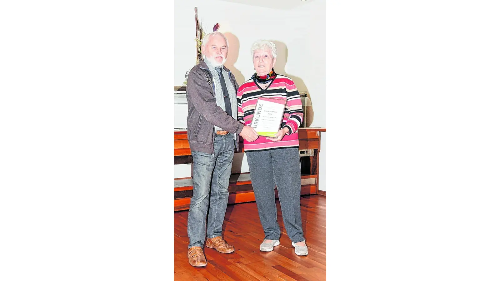 Mitglieder werden geehrt (Foto: bt)