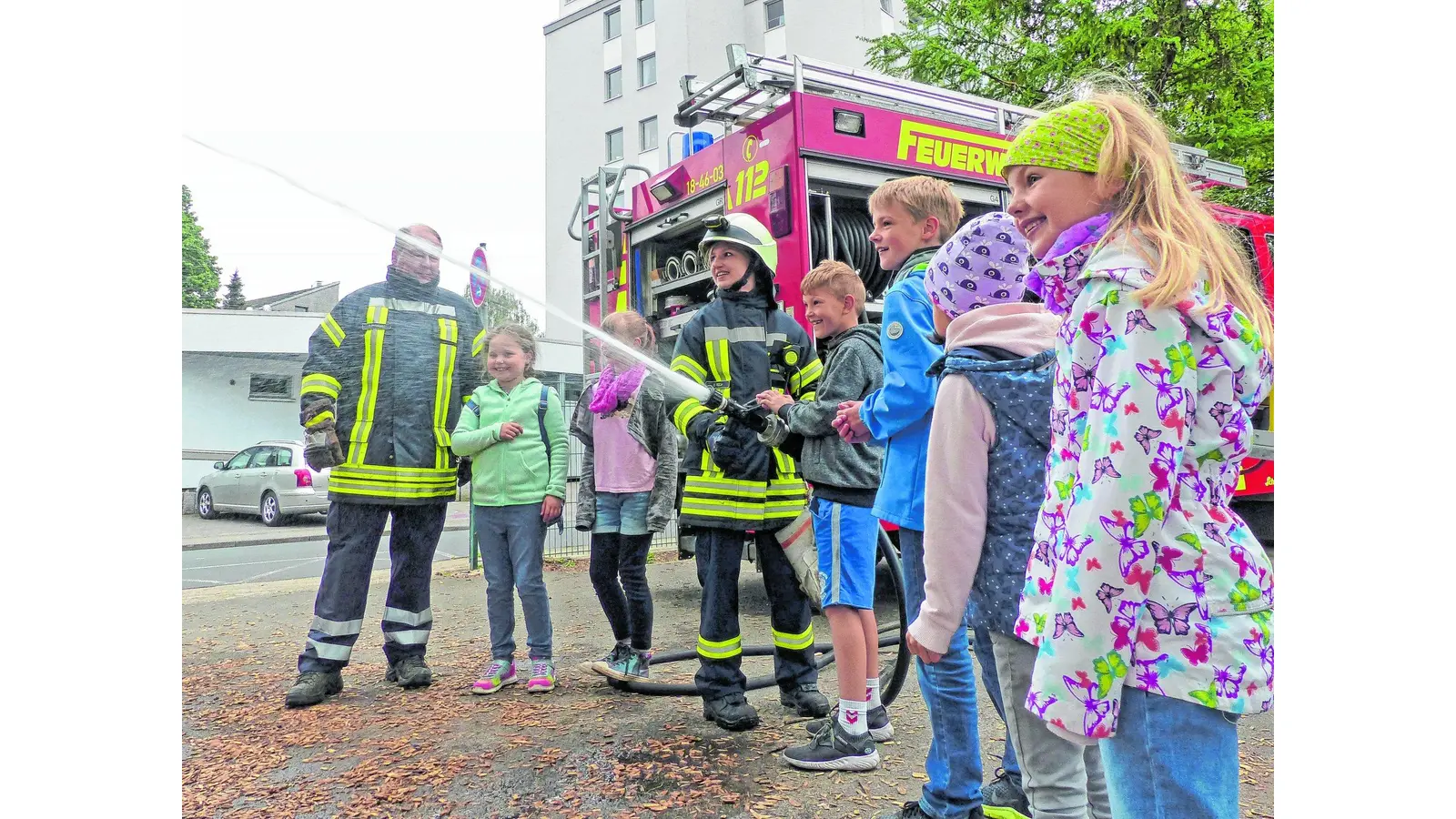 Löschen und Retten stehen auf Stundenplan (Foto: jl)