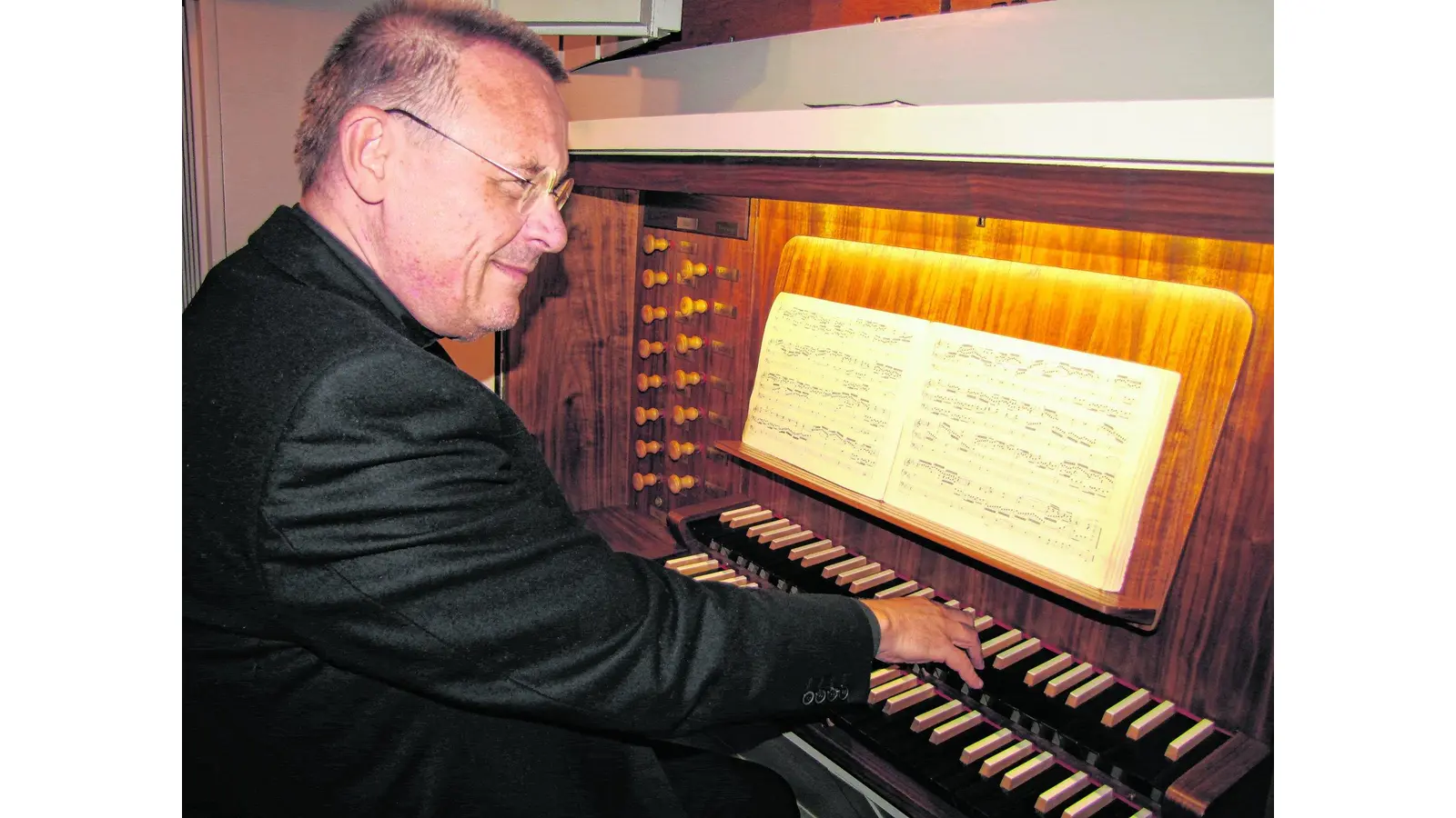 Orgel und Violine (Foto: jb)