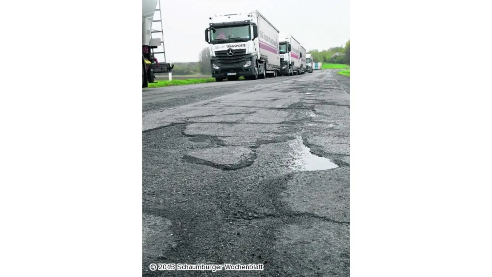 Schlaglöcher und Stolperfallen (Foto: al)