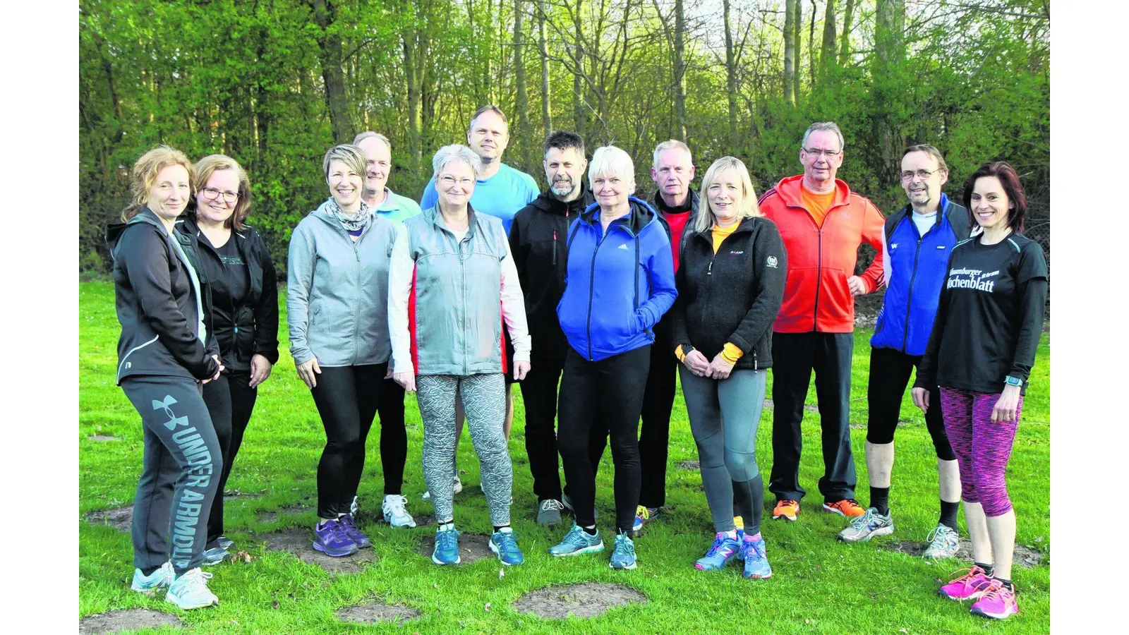 Der Anfänger-Laufkurs geht auf die Strecke (Foto: bb)