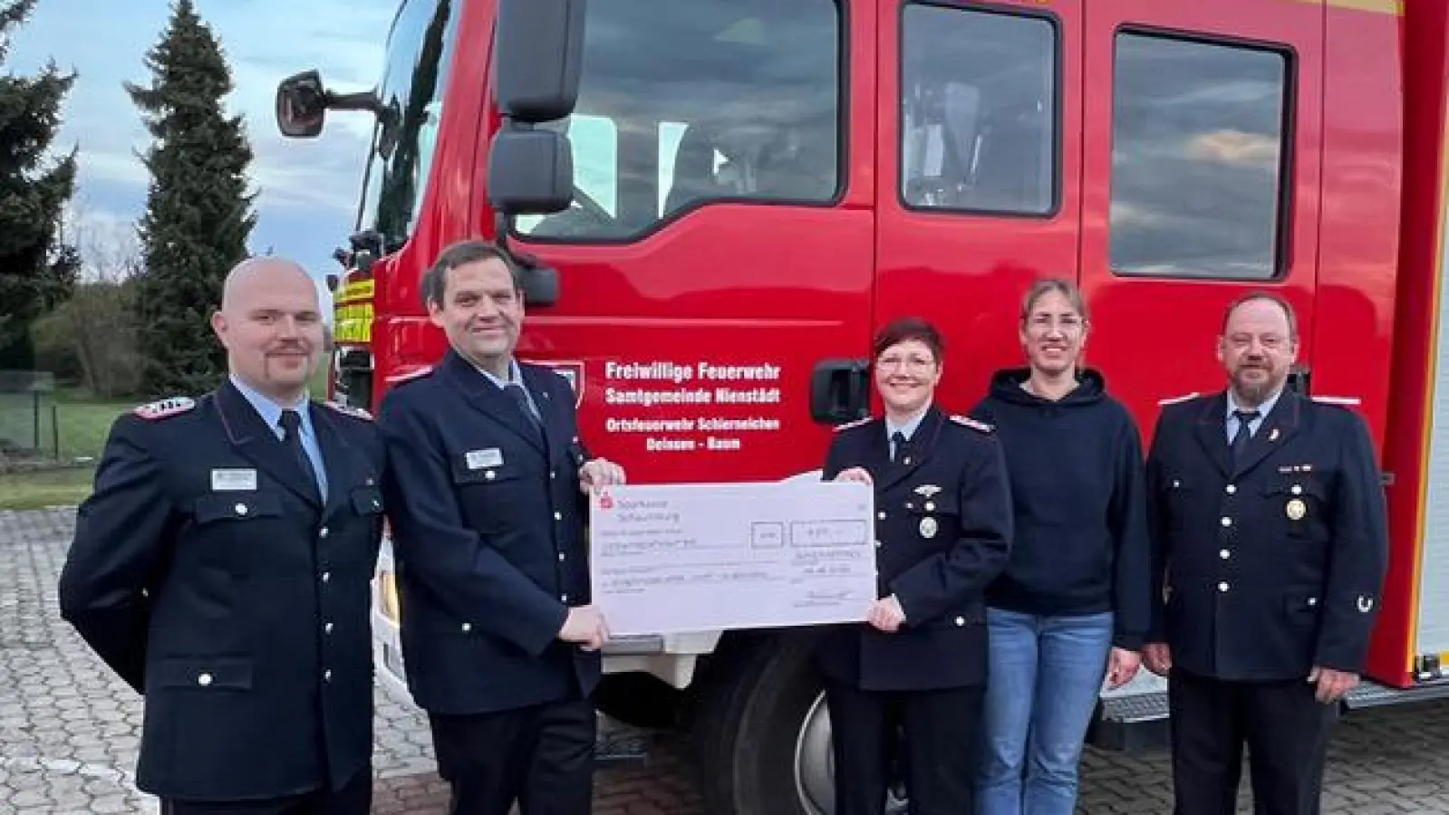 Die Kinderfeuerwehr aus Hespe-Hiddensen bekommt 450 Euro zur Unterstützung ihrer Arbeit vor Ort. (Foto: privat)