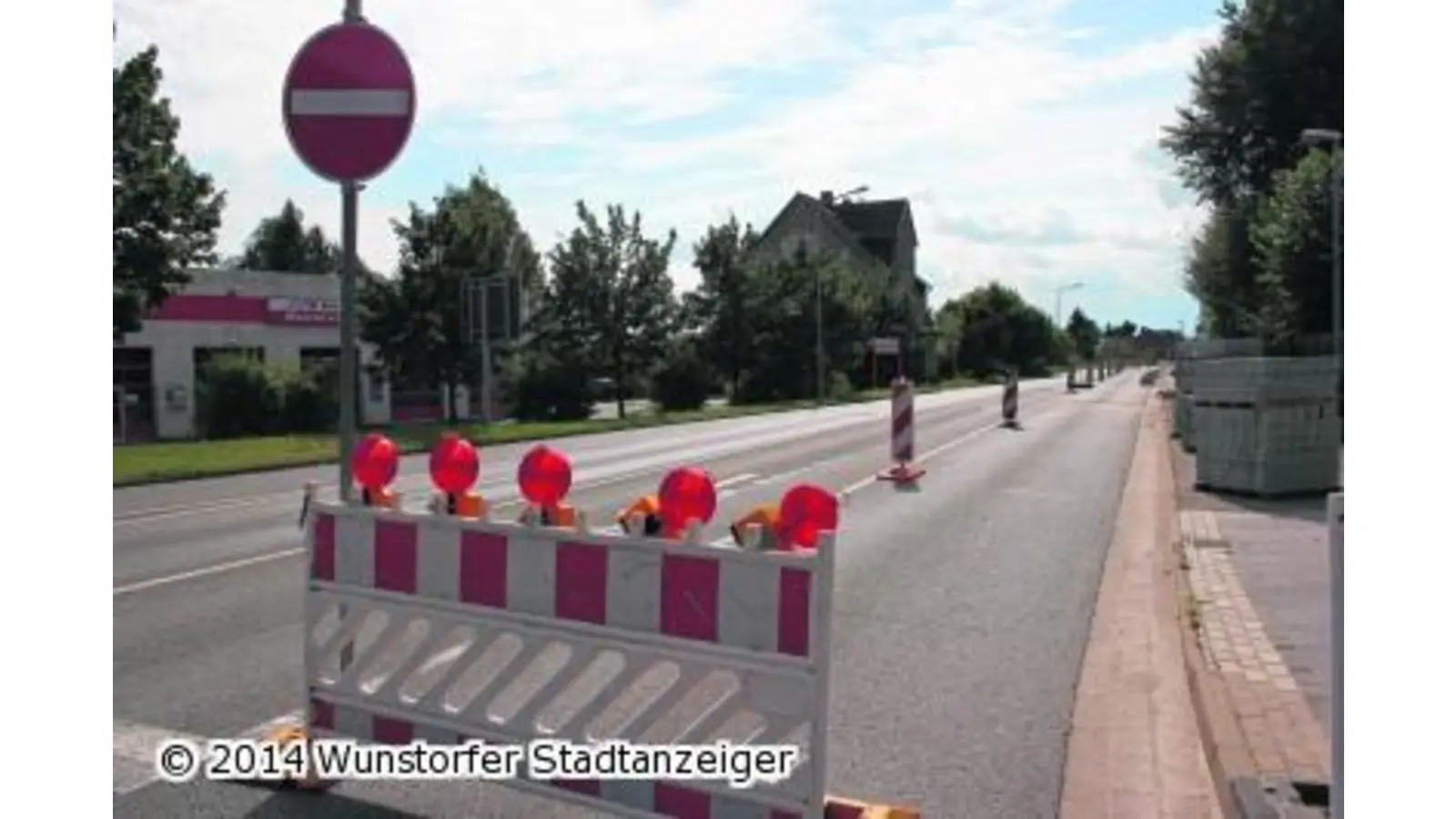 B441-Sperrung sorgt für Unmut (Foto: tau)
