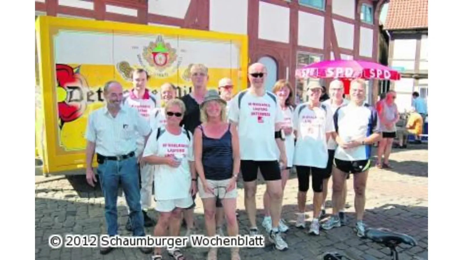 Eine anstrengende Sache für die Läufer (Foto: red)