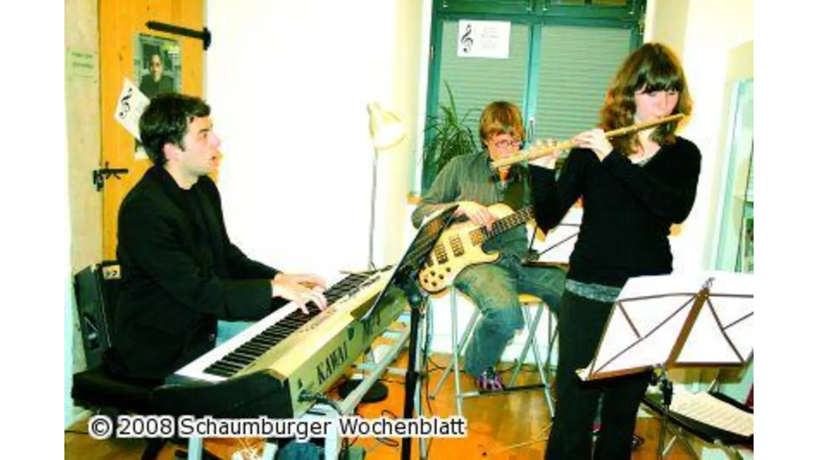 Jazz und Dialekte in der Bücherei (Foto: mr)