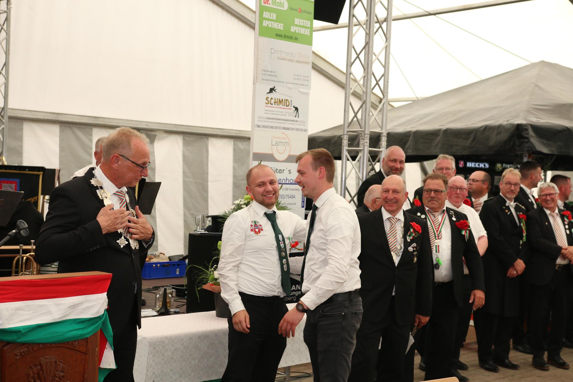 Unsere Bildergalerie zum Bürgerschützenfest in Rodenberg. (Foto: bb)