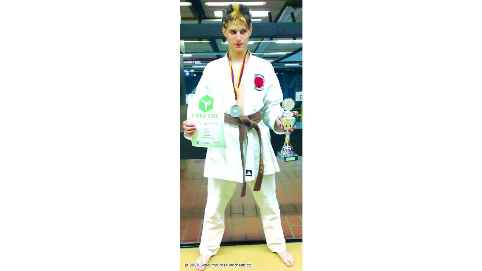 Marc Roje ist Niedersächsischer Vizemeister der Junioren (Foto: ste)