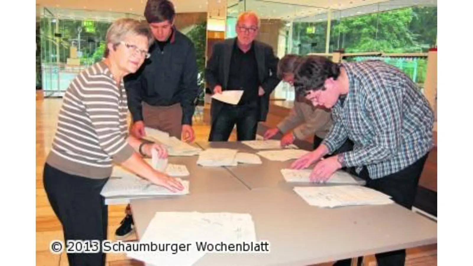 Sebastian Edathy liegt in Rinteln vorne (Foto: ste)