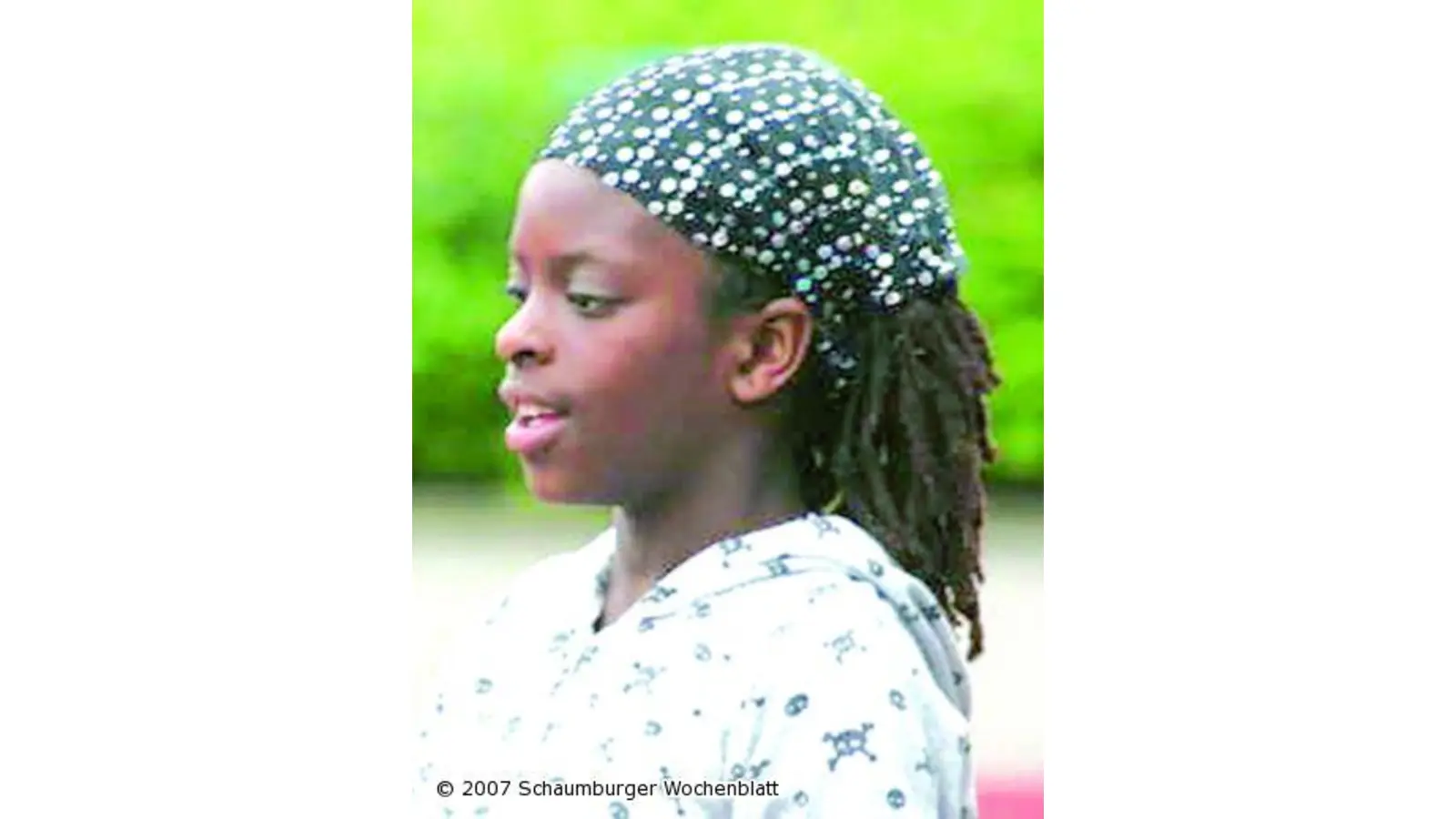 Vero Merseburger sprintet beim ISTAF in Berlin (Foto: pp)