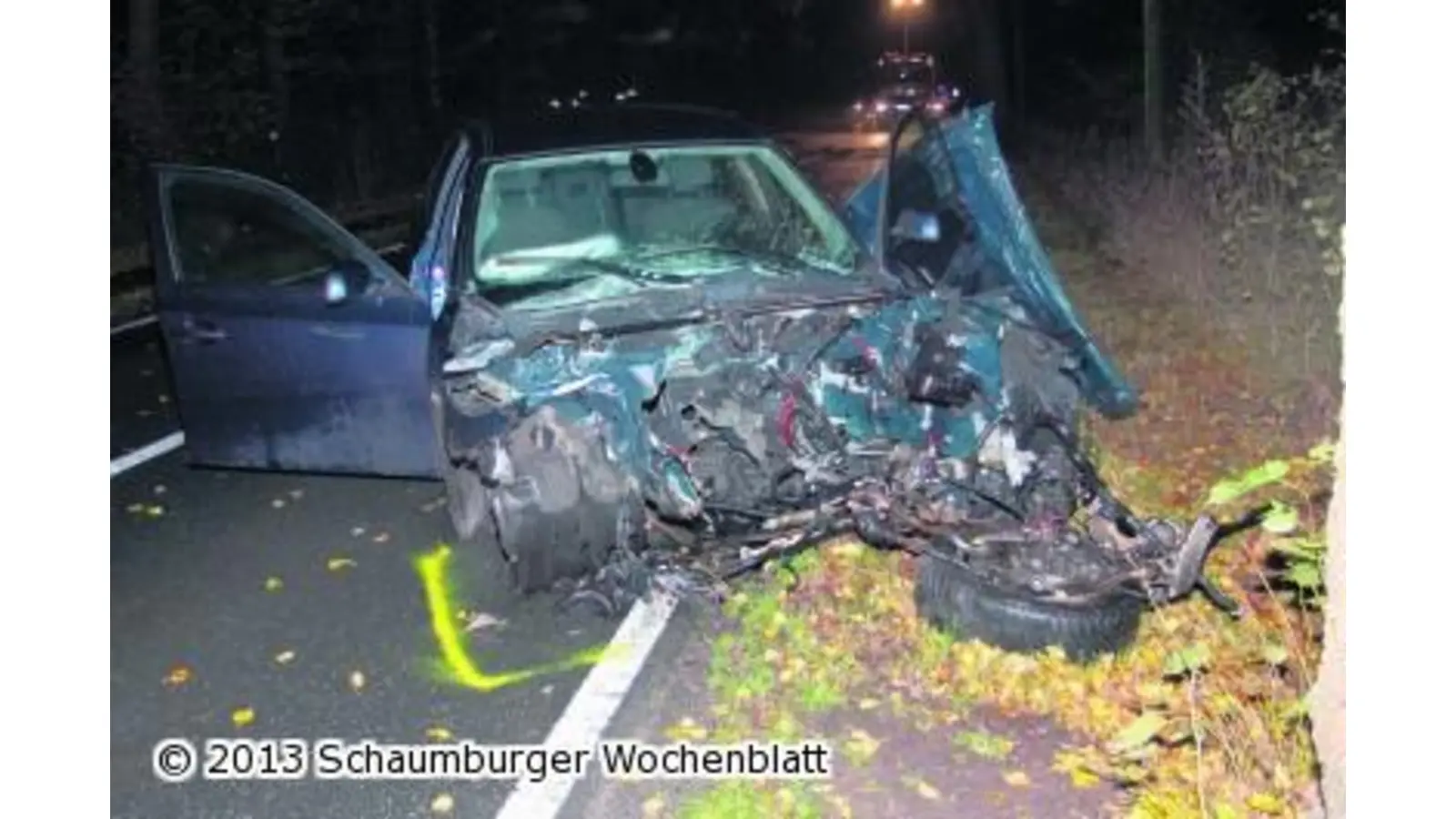 Frontal gegen Baum (Foto: mh)