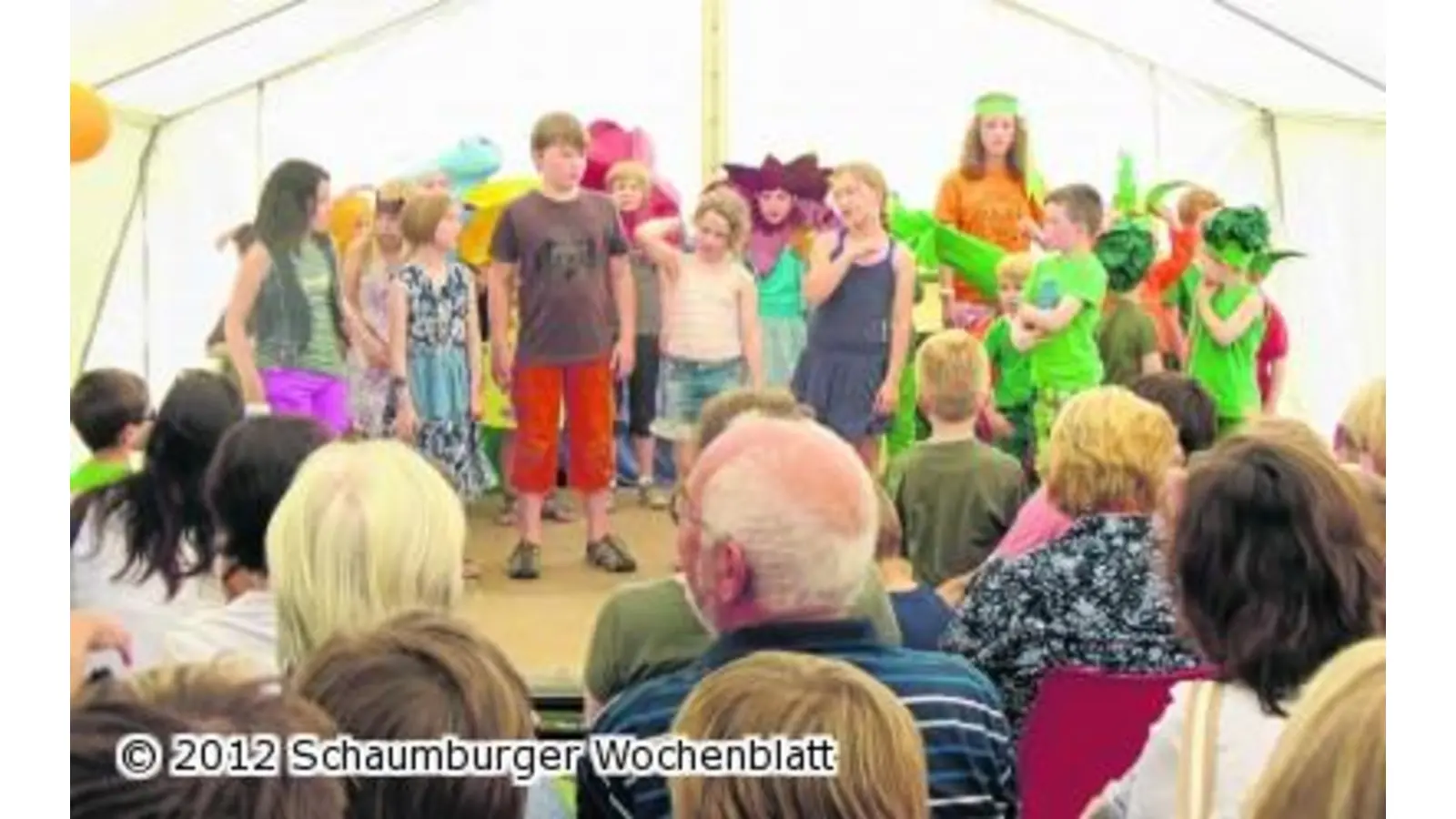 Kinder feiern ein Fest der Künste (Foto: red)