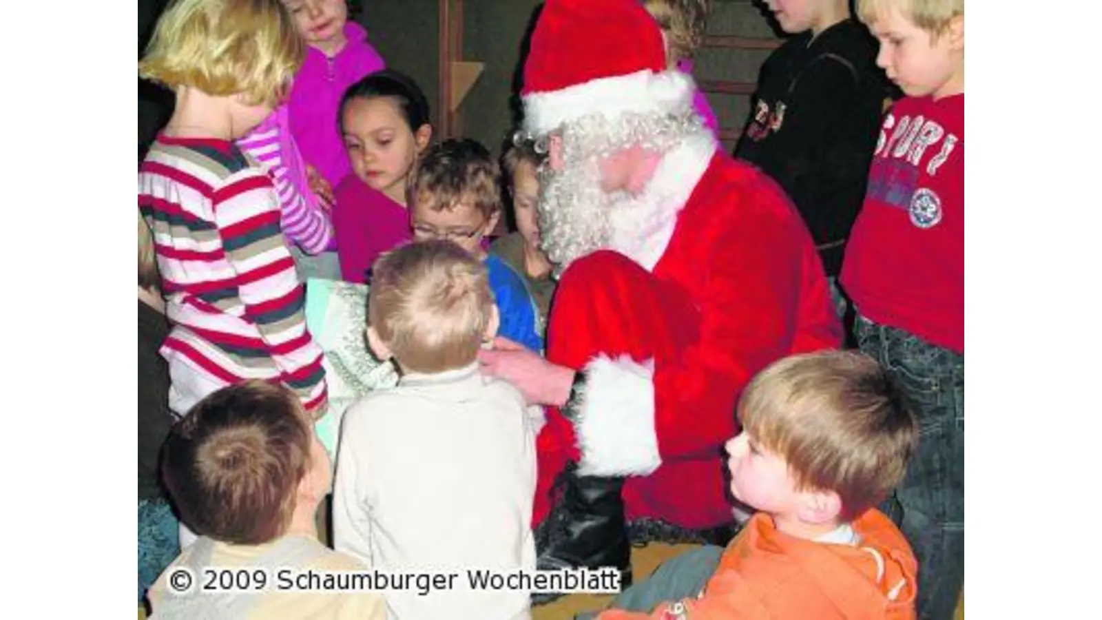 Nikolaus in Tagesstätte (Foto: em)