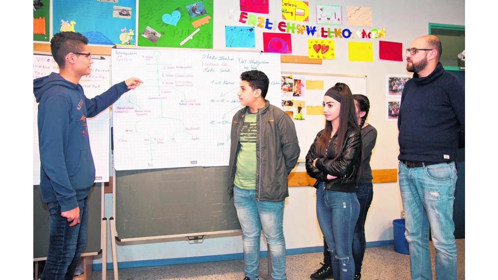 Auf dem Weg in eine berufliche Zukunft (Foto: wa)