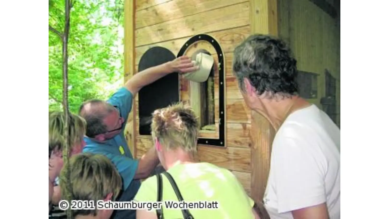 Tierpaten werfen einen Blick hinter die Kulissen (Foto: em)