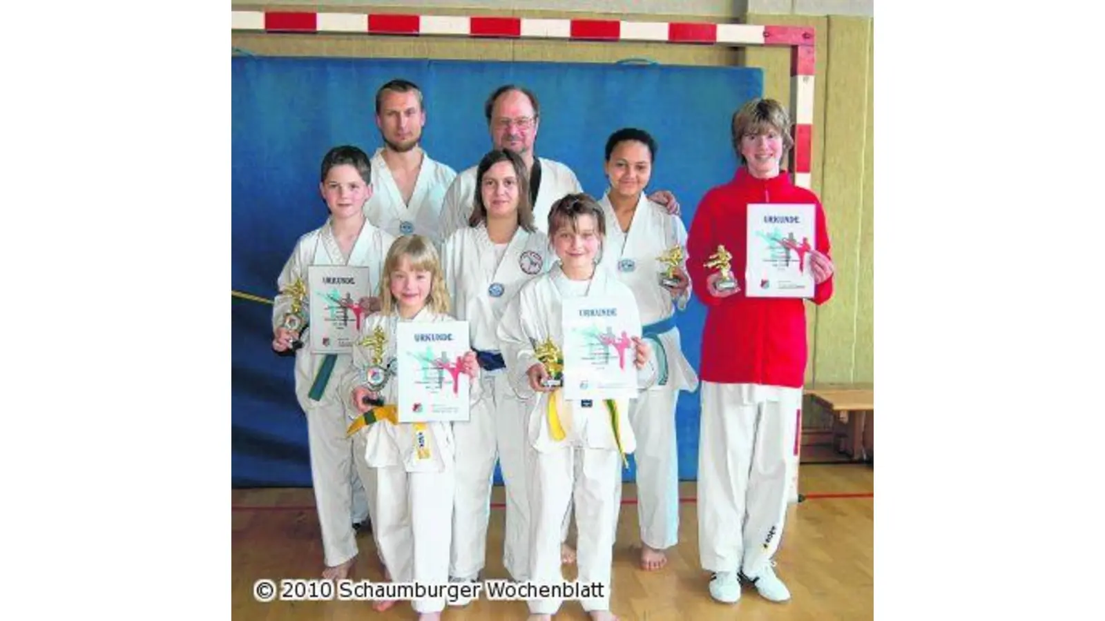 Goldmedaille beim ersten Wettkampf (Foto: red)