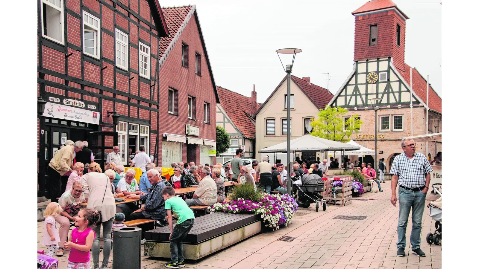 Stadtfest und Siedlergeburtstag kombiniert (Foto: red)