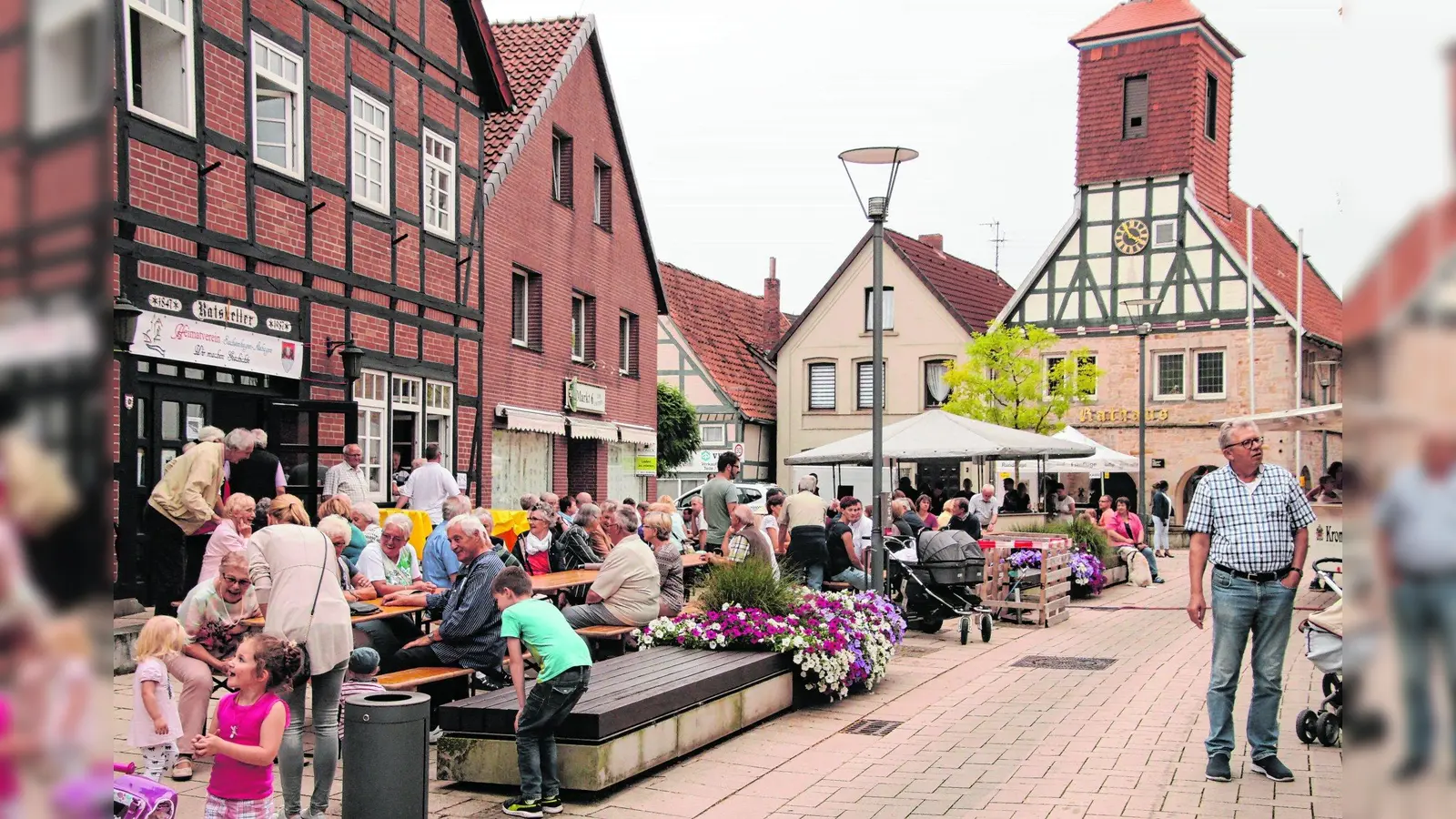 Stadtfest und Siedlergeburtstag kombiniert (Foto: red)