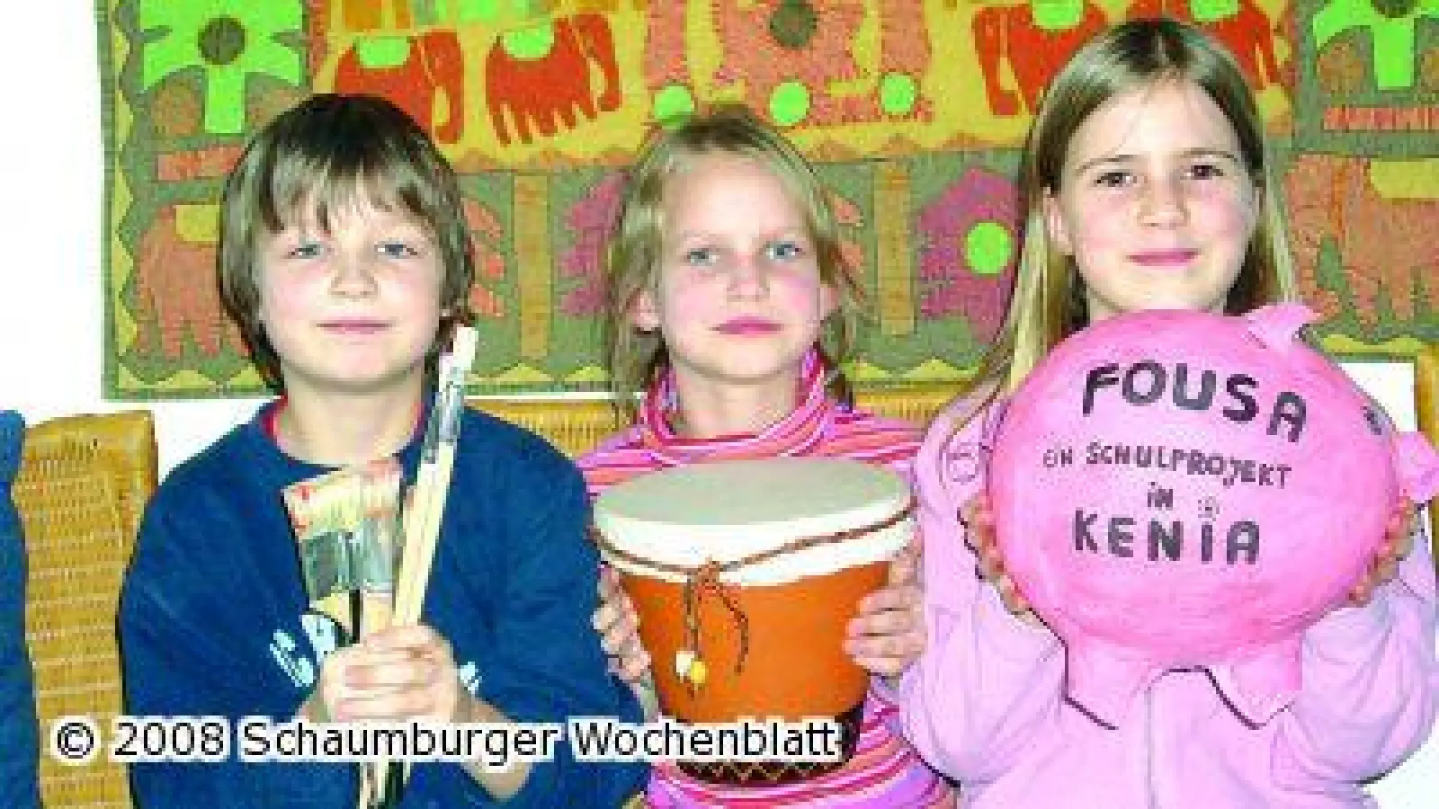 Afrikanische Trommeln selbst gebaut (Foto: ste)