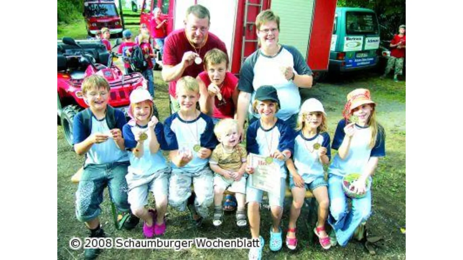 Ein Dorf spielt Kinderfeuerwehr (Foto: tt)