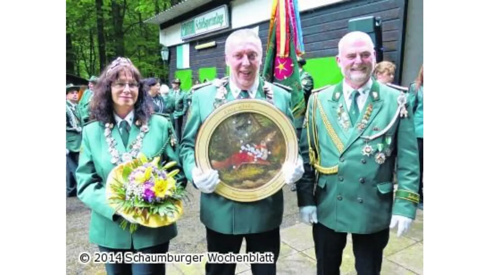 Karl Rentsch zum neuen König der Bürgerschützen proklamiert (Foto: red)