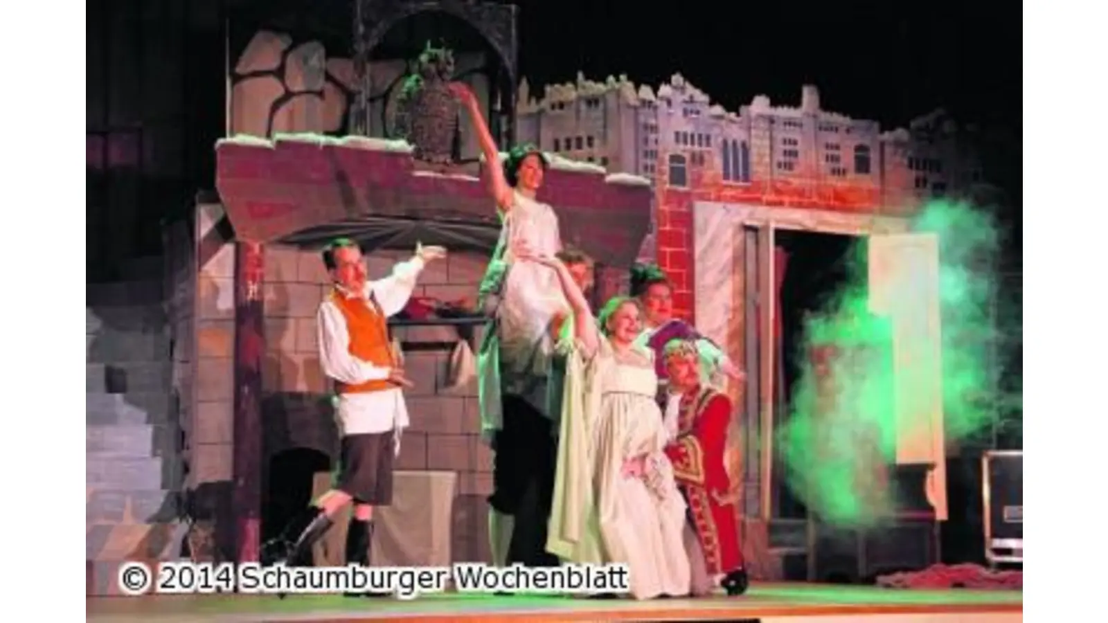 Aschenbrödel zieht die Zuschauer in ihren Bann (Foto: jl)