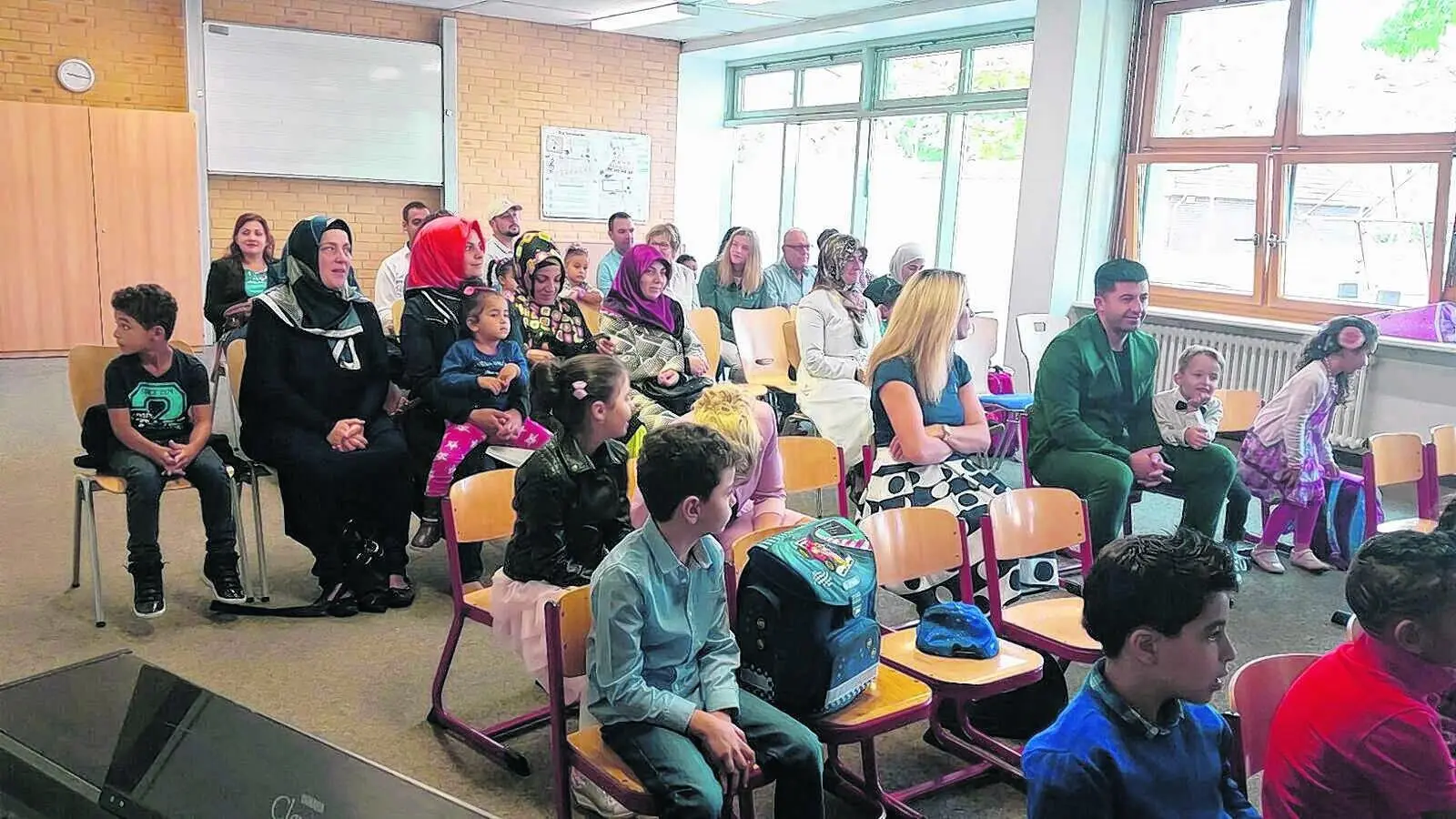 Ein Gottesdienst für die islamischen Schüler (Foto: gr)
