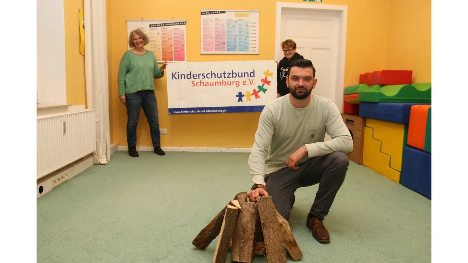 Entspannter Austausch unter Vätern (Foto: bb)