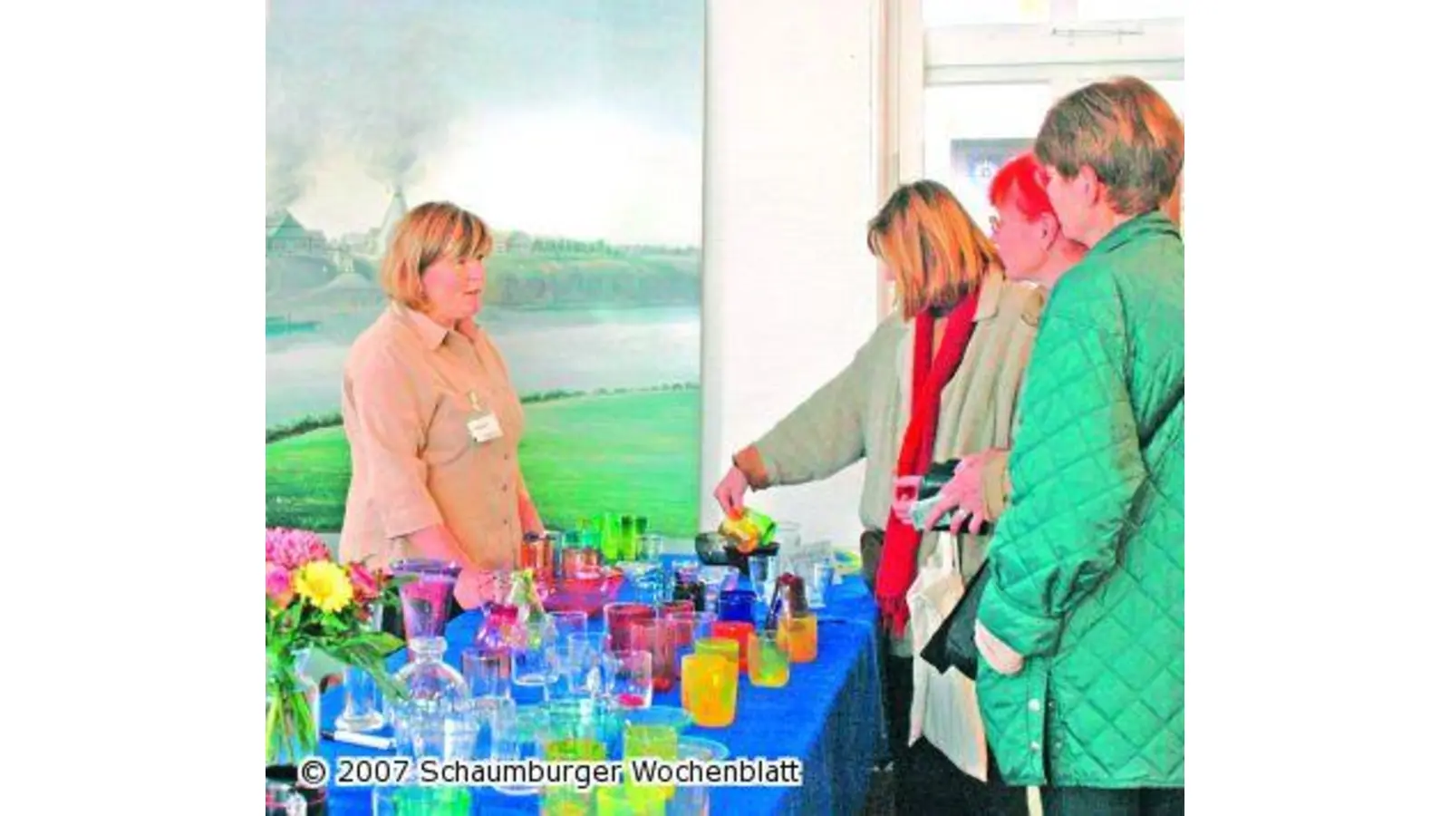 Vierter Glasmarkt an der Weser (Foto: red)