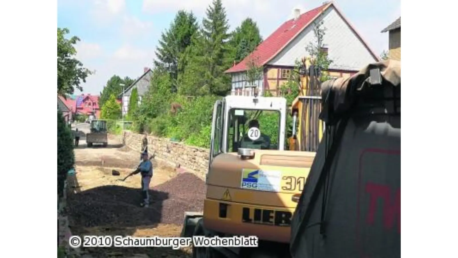 Erstes Teilstück ist schon fertig (Foto: al)