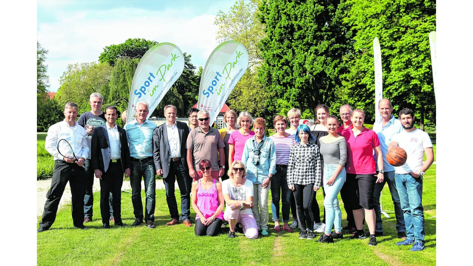 Runter vom Sofa und ab zu Sport im Park (Foto: red)