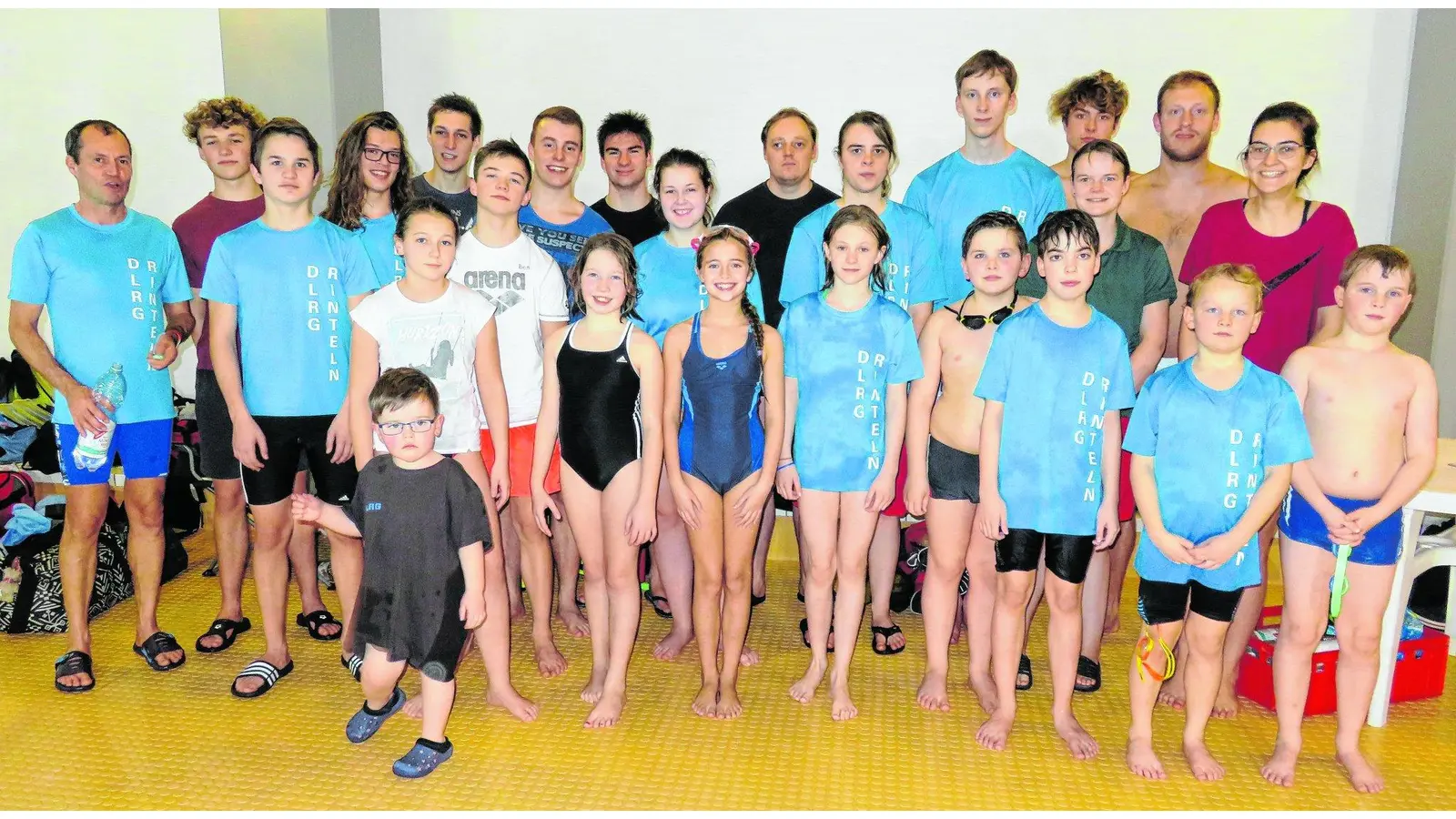 Rettungsschwimmer auf hohem sportlichen Niveau (Foto: ste)