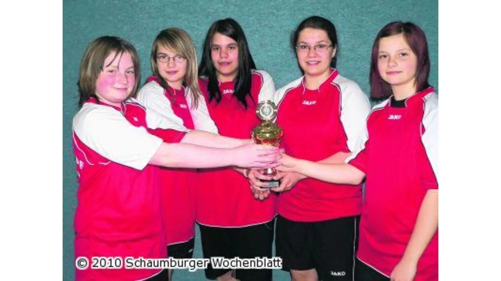 Hülseder Mädchen an der Spitze (Foto: al)