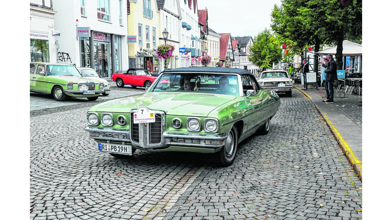 Mit dem Oldtimer bis nach Melle fahren (Foto: jh)
