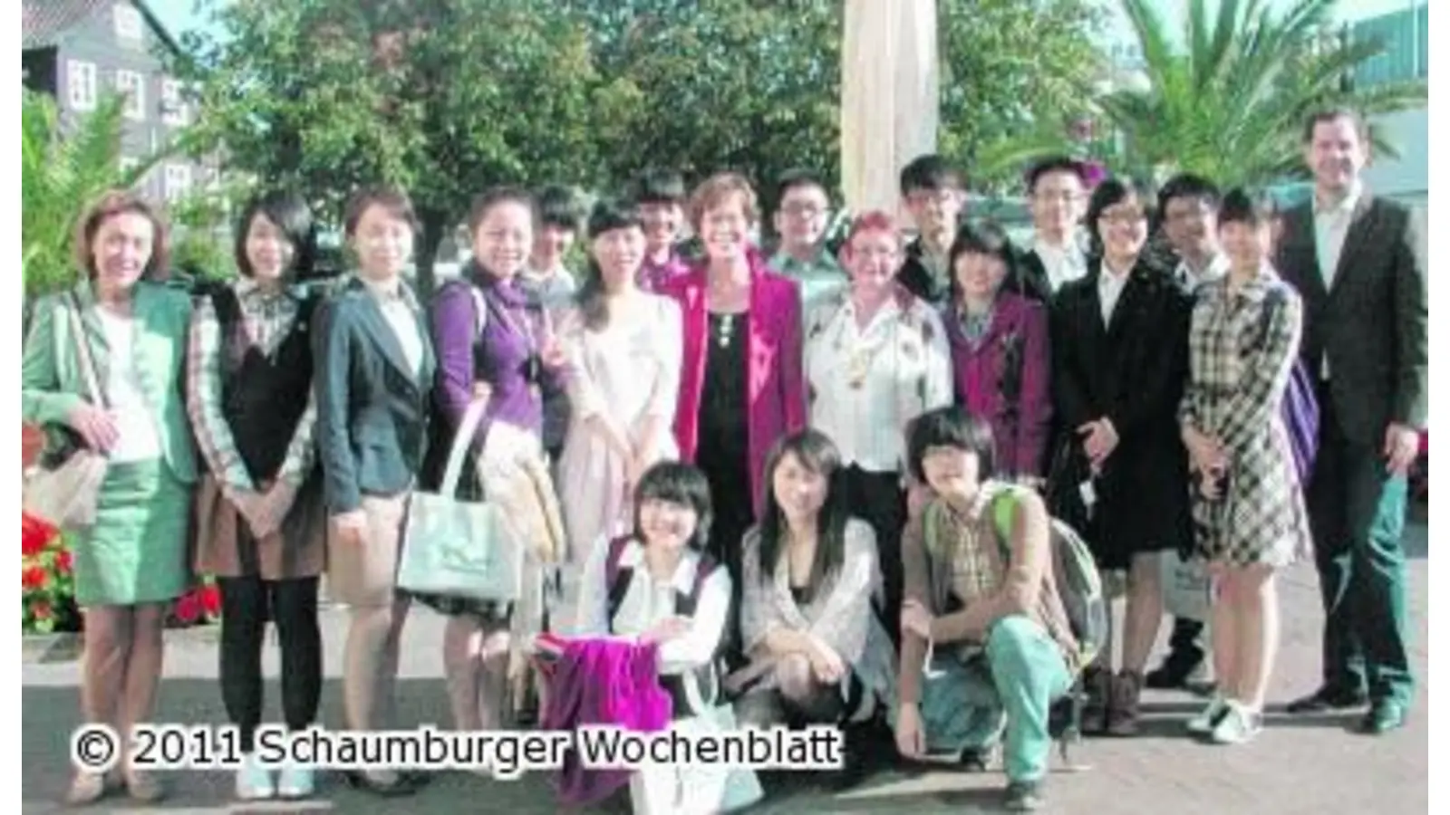 Vierzehn junge Chinesen lernen zwei Wochen lang deutsche Lebensart kennen (Foto: red)
