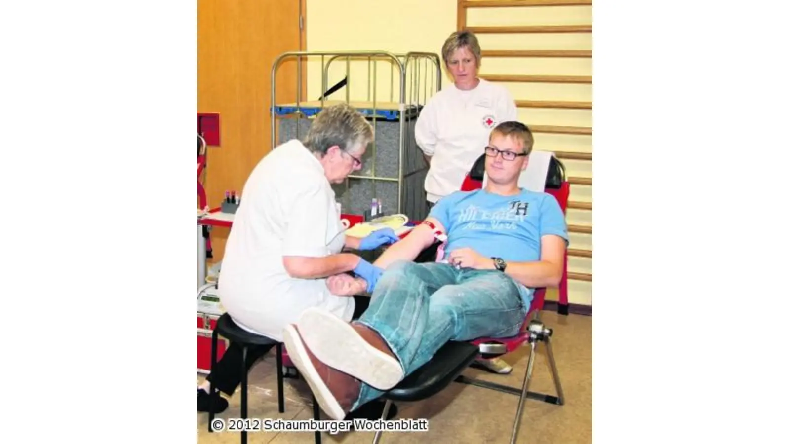 Deutlicher Zuwachs beim Blutspenden (Foto: wtz)