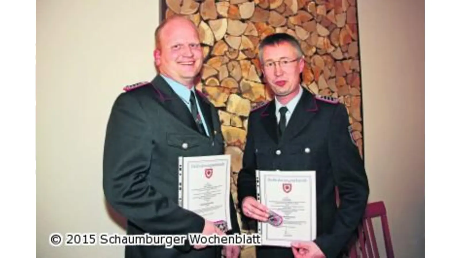 Zahlreiche Auszeichnungen beleben Versammlung (Foto: jl)