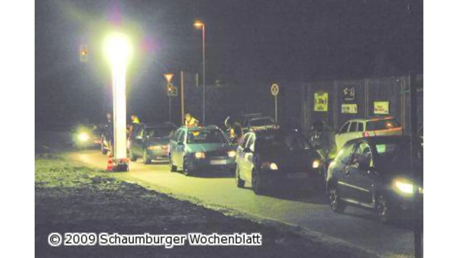 Großkontrolle überrascht Nachtschwärmer (Foto: mk)