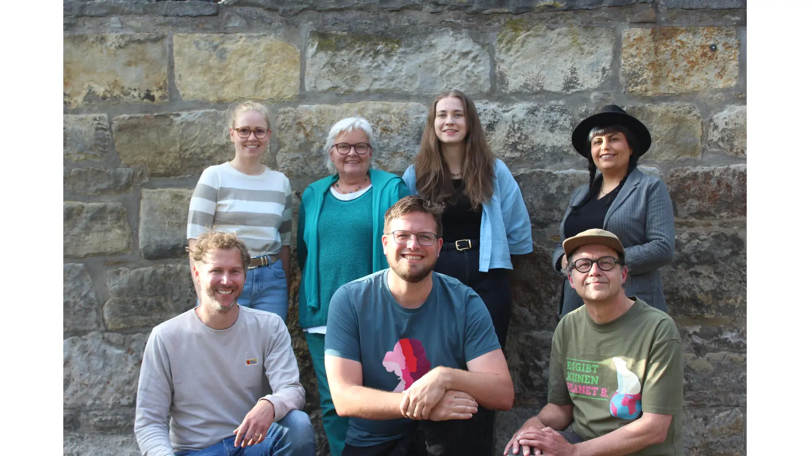 Thea Marie Blume, Christel Varelmann, Solveig Möller, Asrin Askendery, Björn Gramling, Helge Piepenburg und Stephan Schildberg sind die Kandidaten der Grünen für den Stadthäger Stadtrat bei der Kommunalwahl.  (Foto: privat)