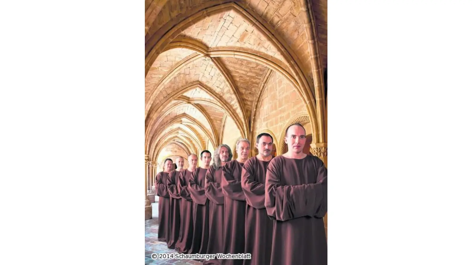 Gregorian Voices treffen auf Popmusik (Foto: mk)