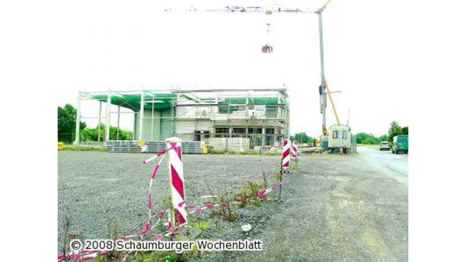 Lauenaus Logistikpark wächst um eine weitere große Halle (Foto: al)
