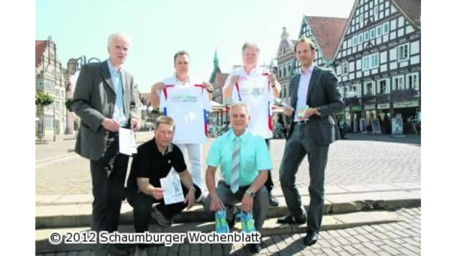 Mehr als 300 Sportler laufen über die Wallanlagen (Foto: bb)
