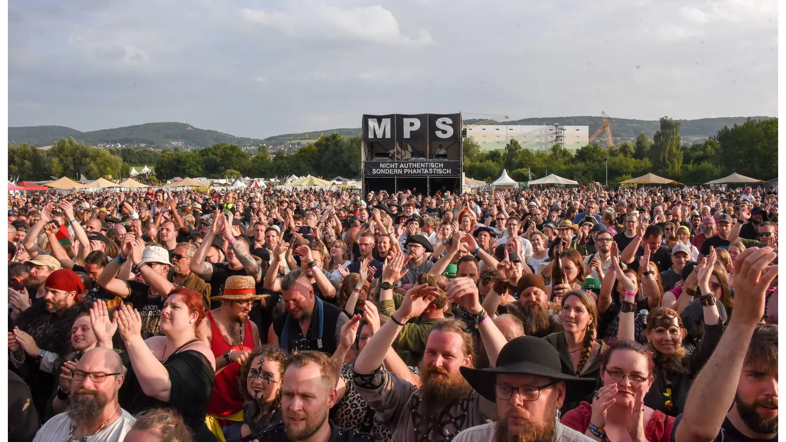 Das MPS wird 2026 zum letzten Mal mit einer derart großen Musikbühne wie in den letzten Jahren stattfinden. (Foto: Johannes Pietsch)